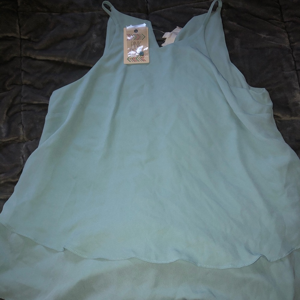 Teal Blouse